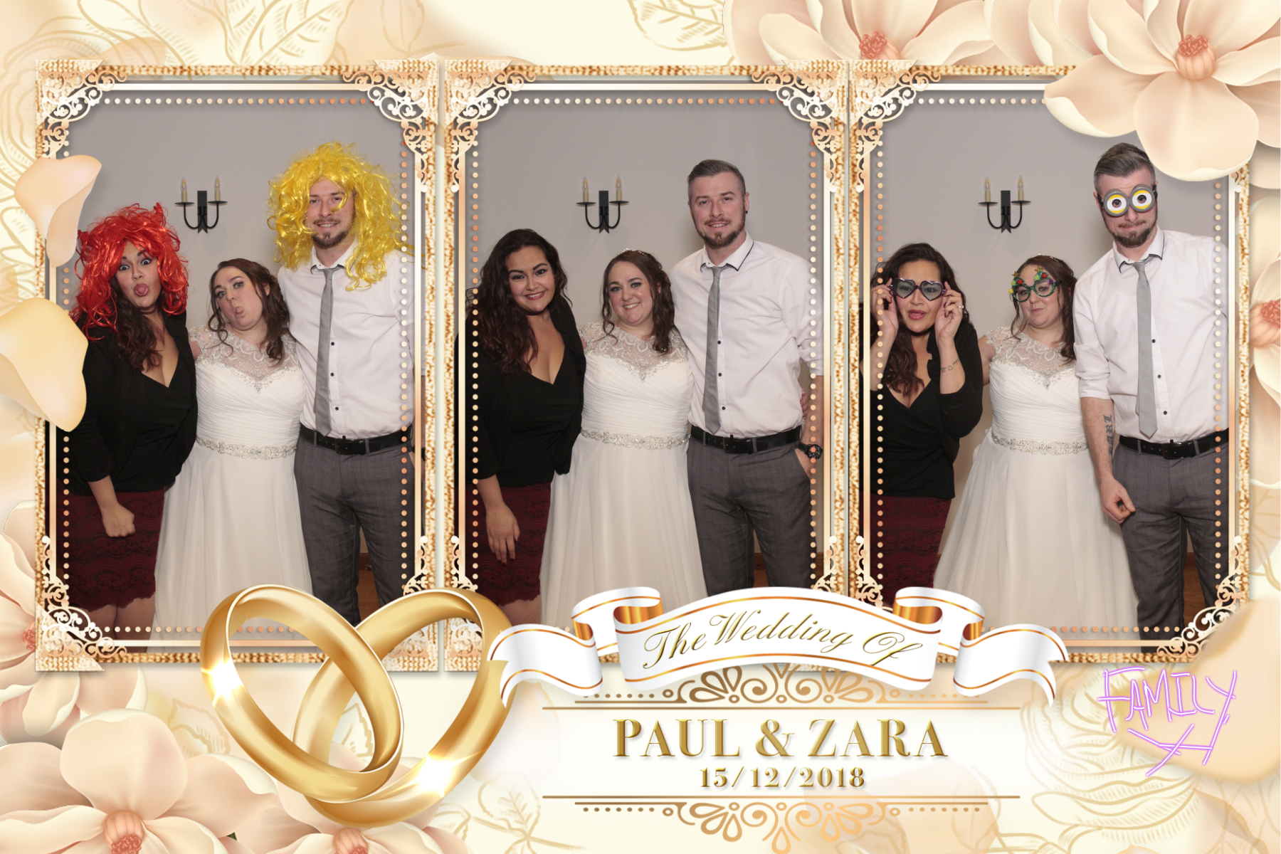 Paul & Zara's Wedding | View more photos from the event at gallery.myphotoboothexperience.co.uk/u/MyPhotoBoothExperienceLtd/Paul-Zaras-Wedding